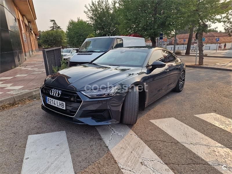 Usado Audi A7 Sportback Sport 340 CV (250 kW) 2018 Azul Utilitario