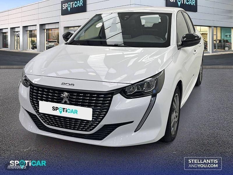 Blanco Usado 2021 Peugeot 208 Active Utilitario | 12.450 € (Precio justo) - Imagen 1/4
