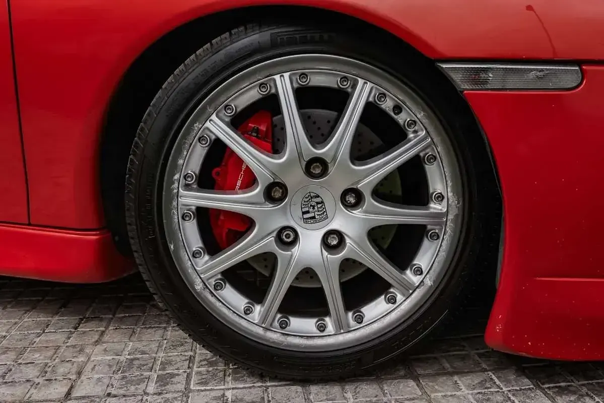 Usado Porsche 911 GT3 360 CV (264 kW) 1999 Rojo Coupe