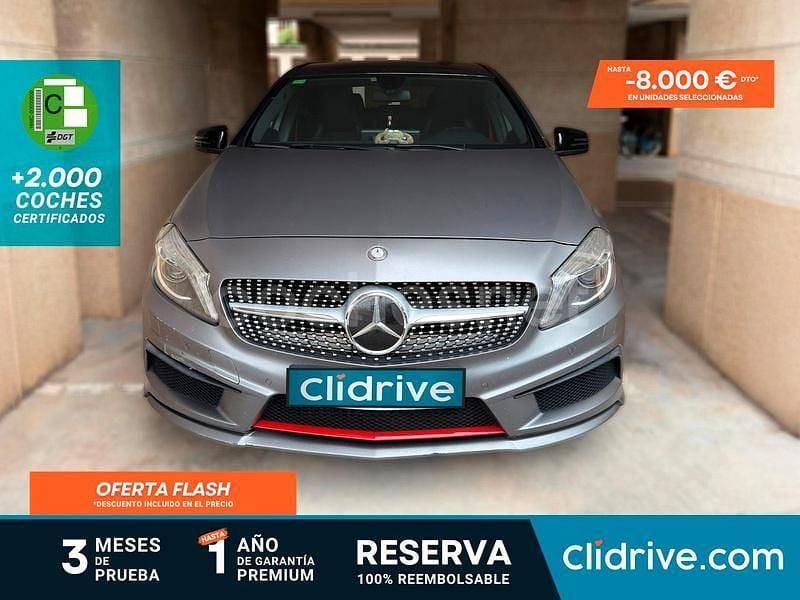 Gris / plata Usado 2013 Mercedes A220 AMG line Berlina | 15.490 € (Un poco caro) - Imagen 1/3