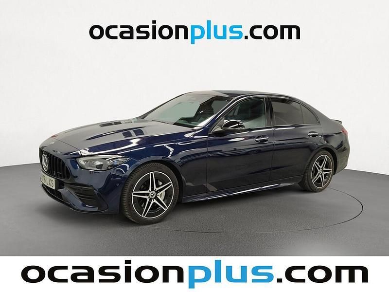 Azul Usado 2022 Mercedes C200 Berlina | 36.355 € (Buen precio) - Imagen 1/4