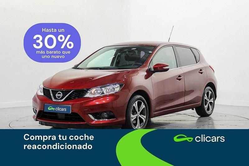 Rojo Usado 2015 Nissan Pulsar Acenta Berlina | 9290 € (Precio justo) - Imagen 1/4