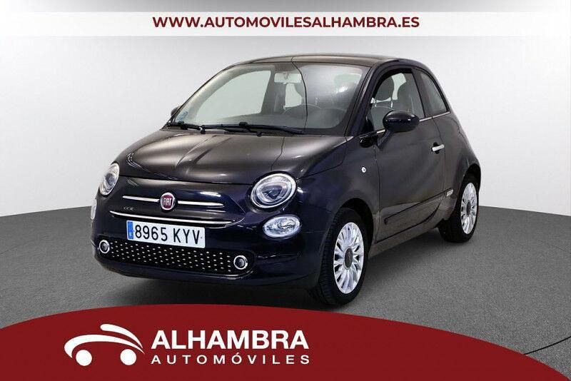 Negro Usado 2019 Fiat 500 Lounge Berlina | 9990 € (Precio justo) - Imagen 1/4
