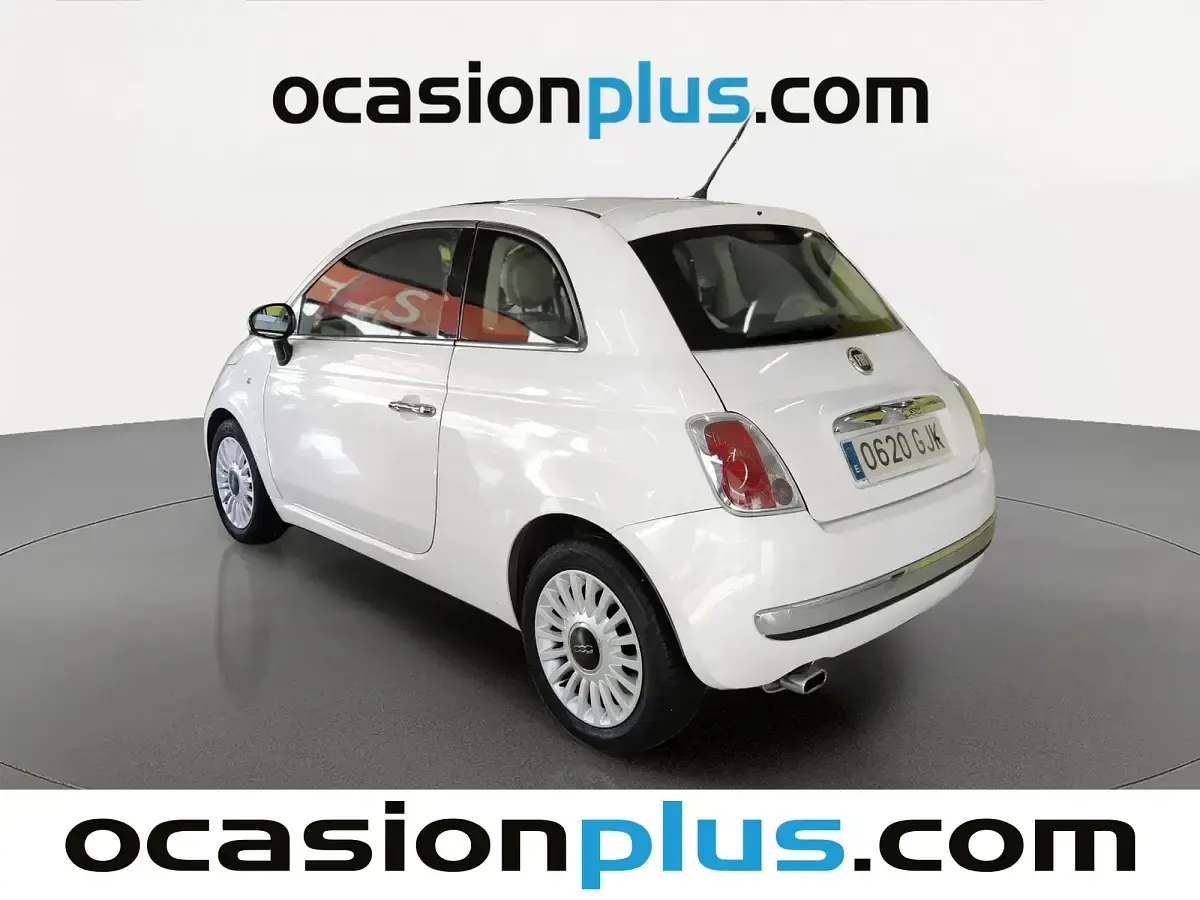 Usado Fiat 500 Lounge 69 CV (50 kW) 2008 Blanco Utilitario