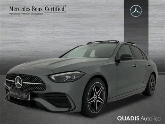 Cinza selenite Usado 2023 Mercedes C220 | 47.900 € (Un poco caro) - Imagen 1/4