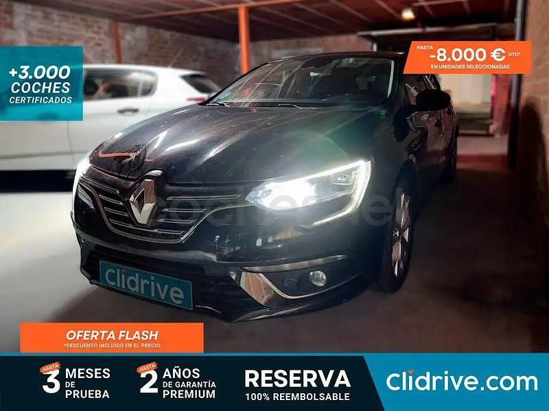 Usado Renault Mégane IV Zen 130 CV (95 kW) 2016 Negro Berlina