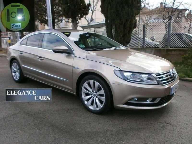 Beige Usado 2015 VW CC Advance Berlina | 11.999 € (Precio justo) - Imagen 1/4