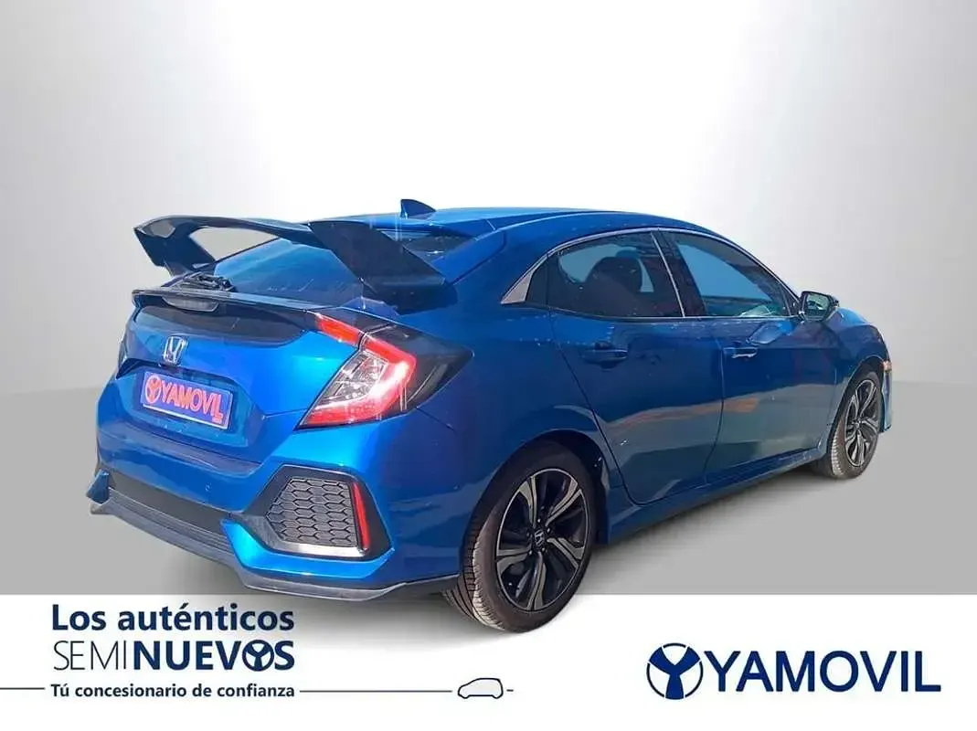 Usado Honda Civic Elegance 126 CV (92 kW) 2019 Azul Utilitario