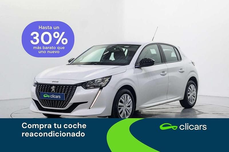 Blanco Usado 2022 Peugeot 208 Active Utilitario | 12.490 € (Precio justo) - Imagen 1/4
