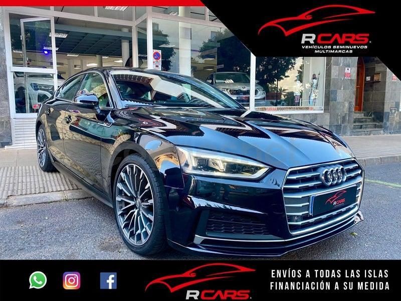 Usado Audi A5 Sportback 190 CV (139 kW) 2018 Negro Utilitario