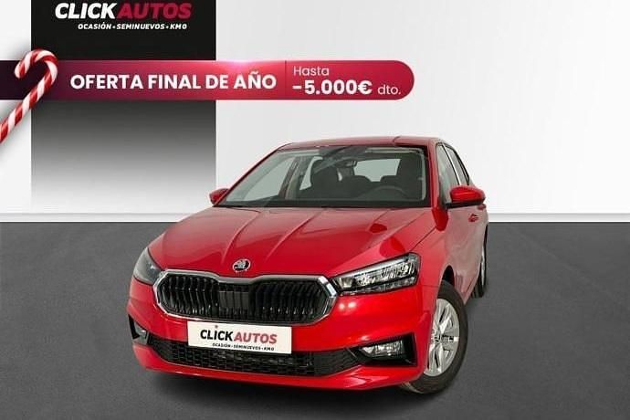 Blanco Usado 2024 Skoda Fabia Ambition Utilitario | 13.700 € (Precio justo) - Imagen 1/4
