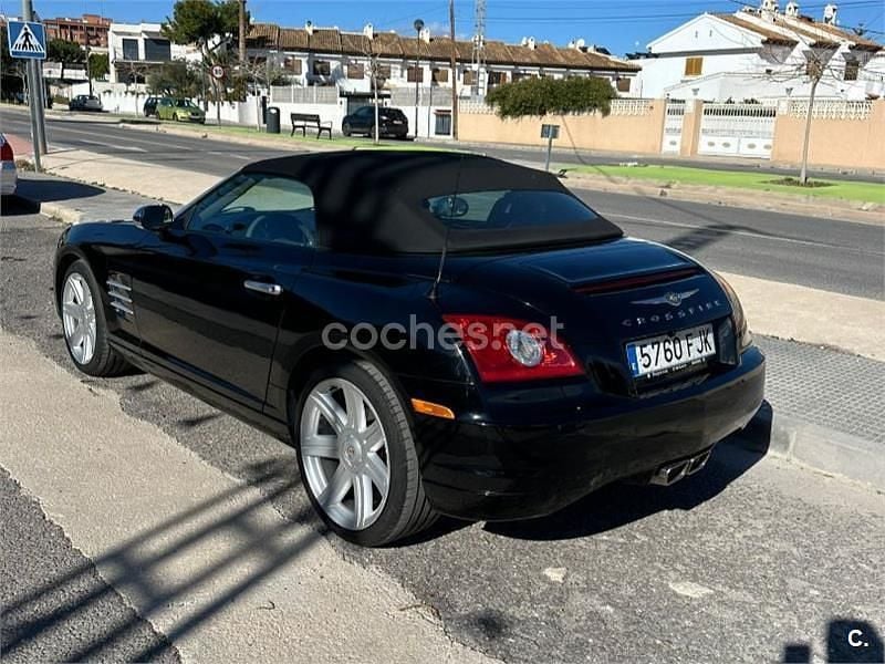 Negro Usado 2005 Chrysler Crossfire Limited Descapotable | 9990 € (Precio justo) - Imagen 1/4