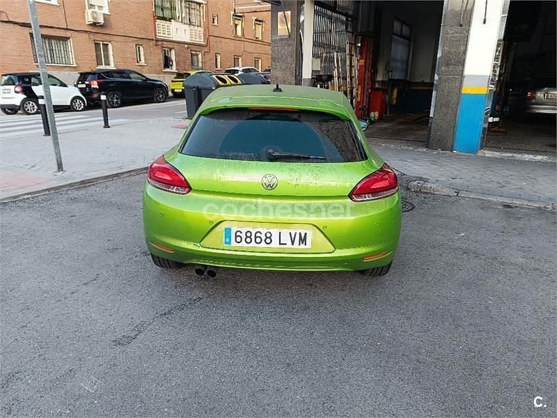 Usado VW Scirocco 160 CV (117 kW) 2009 Verde Coupe