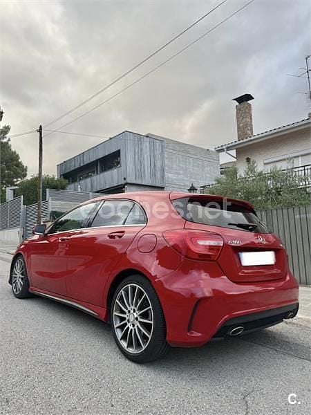 Rojo Usado 2012 Mercedes A180 AMG Berlina | 11.300 € (Buen precio) - Imagen 1/4