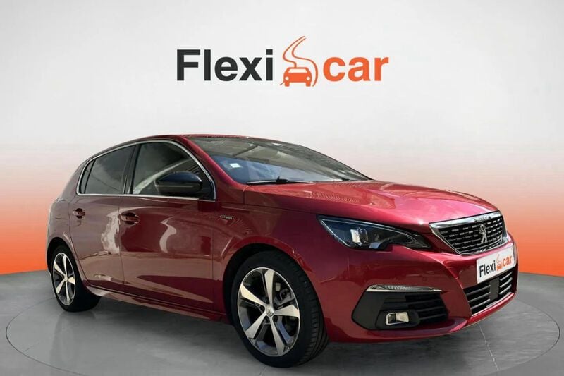 Rojo Usado 2019 Peugeot 308 Allure Berlina | 10.590 € (Super precio) - Imagen 1/4
