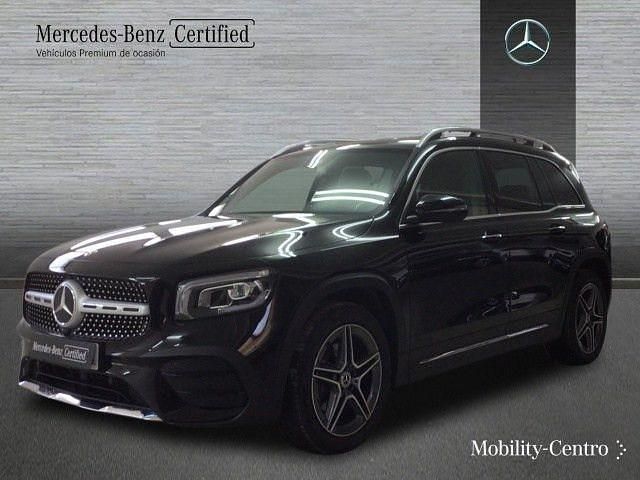 Usado Mercedes GLB200 AMG line 150 CV (110 kW) 2023 Negro noche SUV