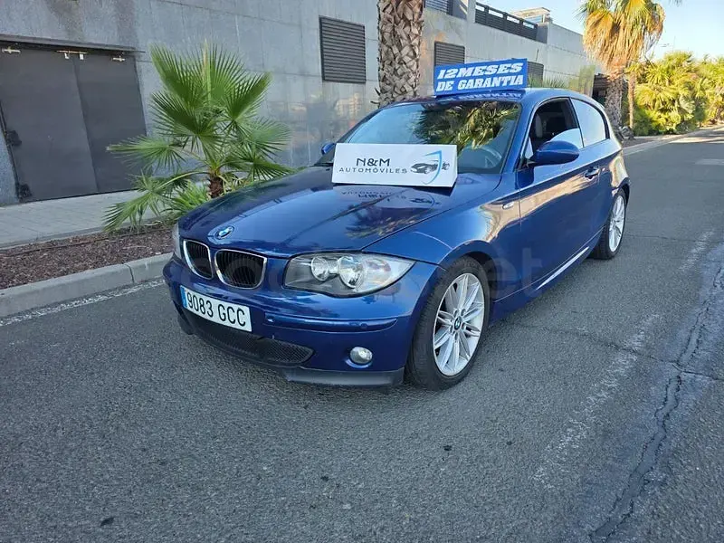 Usado BMW 118 143 CV (105 kW) 2008 Azul Utilitario