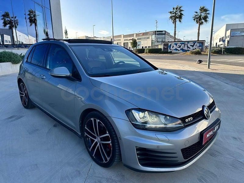 Usado VW Golf VII GTD 184 CV (135 kW) 2016 Gris / plata Berlina