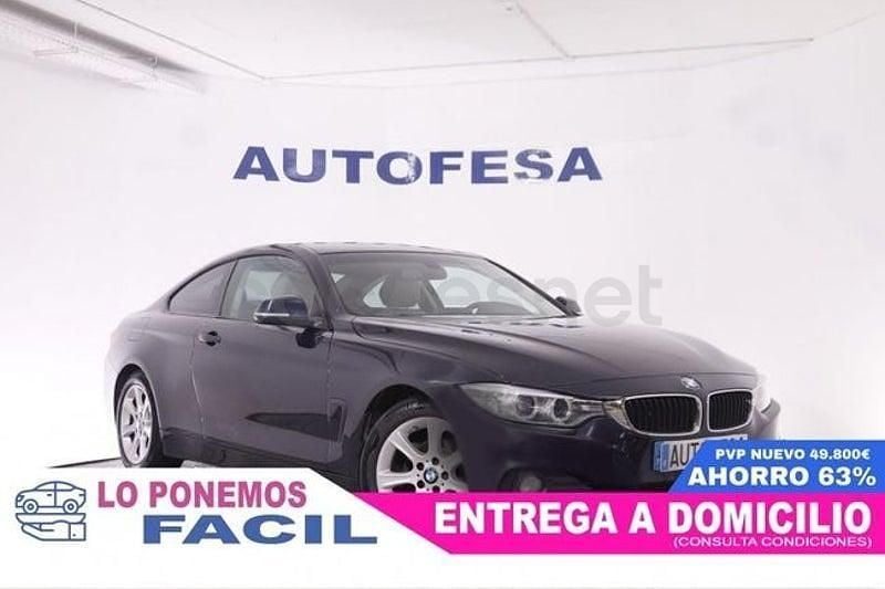 Usado BMW 420 184 CV (135 kW) 2015 Azul Coupe