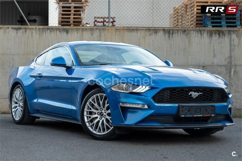 Azul Usado 2019 Ford Mustang Coupe | 36.500 € (Precio justo) - Imagen 1/4