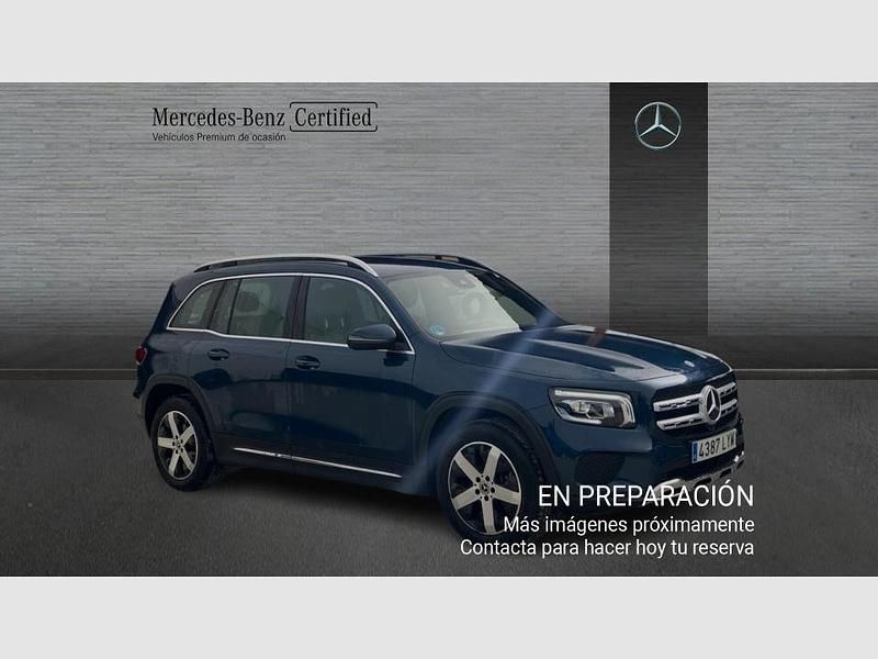 Usado Mercedes GLB220 190 CV (139 kW) 2022 Azul denim SUV