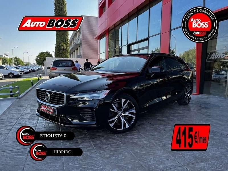 Negro Usado 2019 Volvo V60 R-Design Familiar | 29.900 € (Caro) - Imagen 1/4