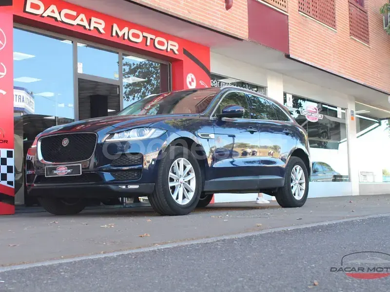 Usado Jaguar F-Pace Portfolio 180 CV (132 kW) 2018 Azul SUV