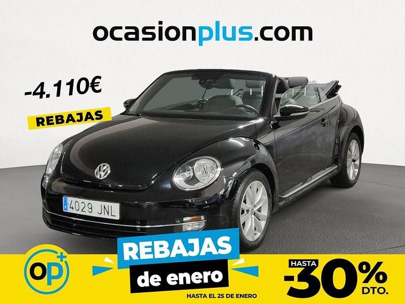 Negro Usado 2016 VW Beetle Design Descapotable | 13.880 € (Buen precio) - Imagen 1/4