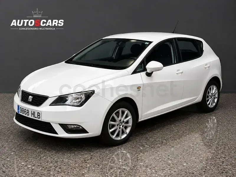 Usado Seat Ibiza Style 105 CV (77 kW) 2012 Blanco Berlina