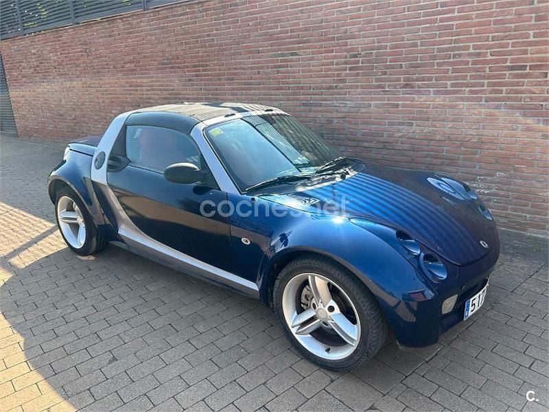 Usado Smart Roadster 82 CV (60 kW) 2003 Azul Descapotable