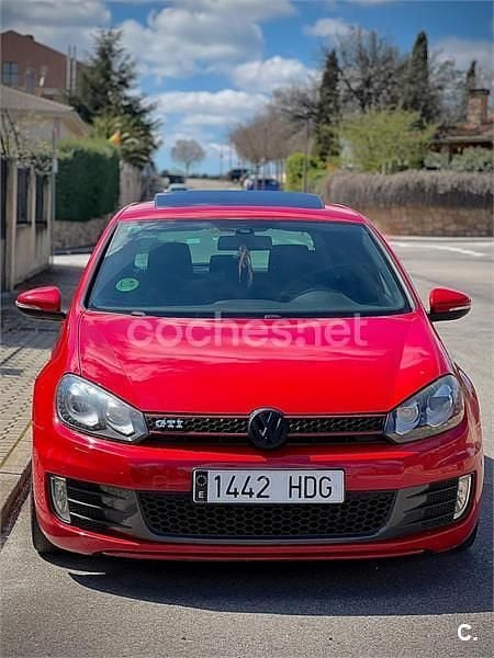 Usado VW Golf VI GTI 210 CV (154 kW) 2011 Rojo Utilitario