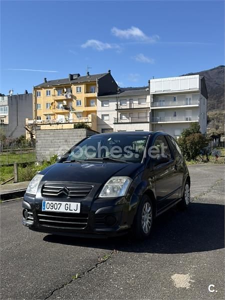 Usado Citroën C2 Furio 70 CV (51 kW) 2009 Negro Utilitario