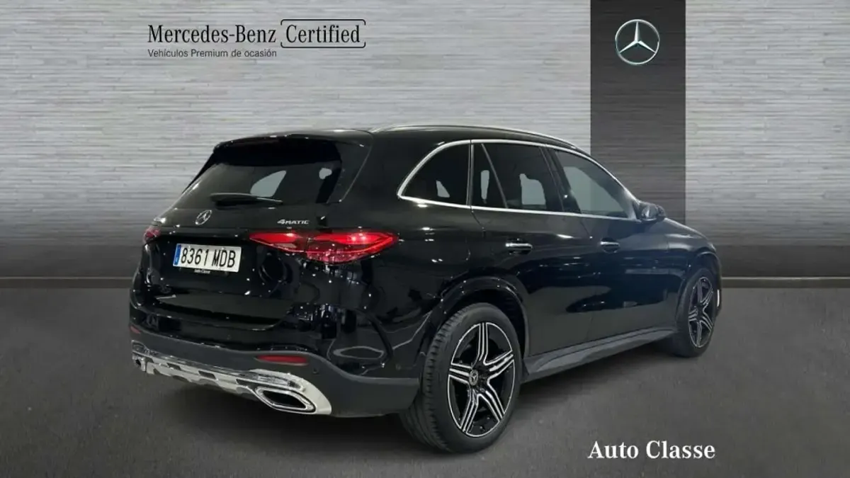 Usado Mercedes GLC220 194 CV (142 kW) 2022 Negro SUV