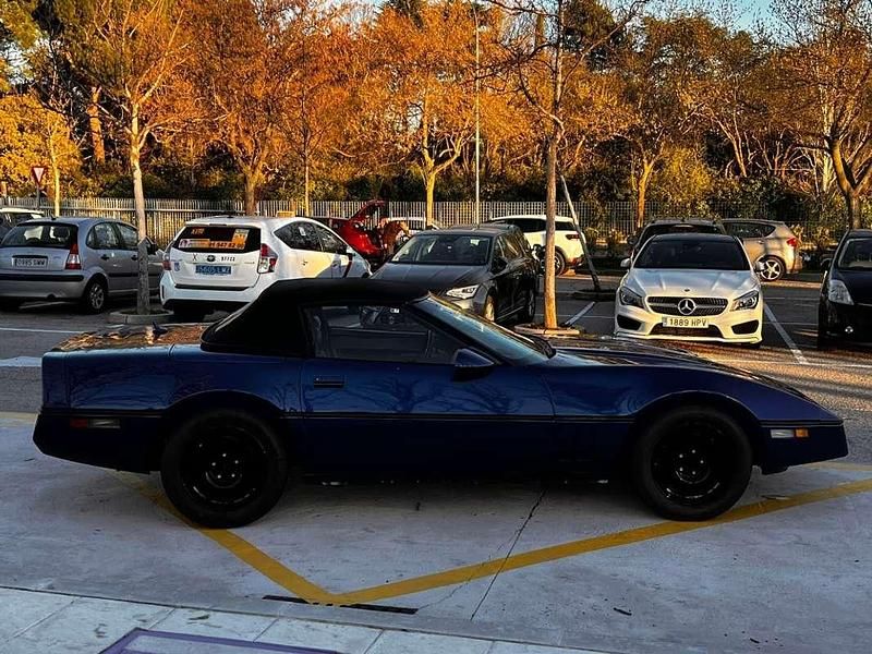 Usado Chevrolet Corvette 1991 Azul Descapotable