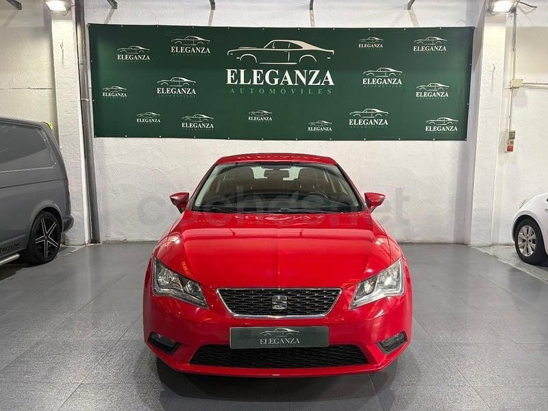 Usado Seat Leon I-Tech 110 CV (80 kW) 2015 Rojo Berlina