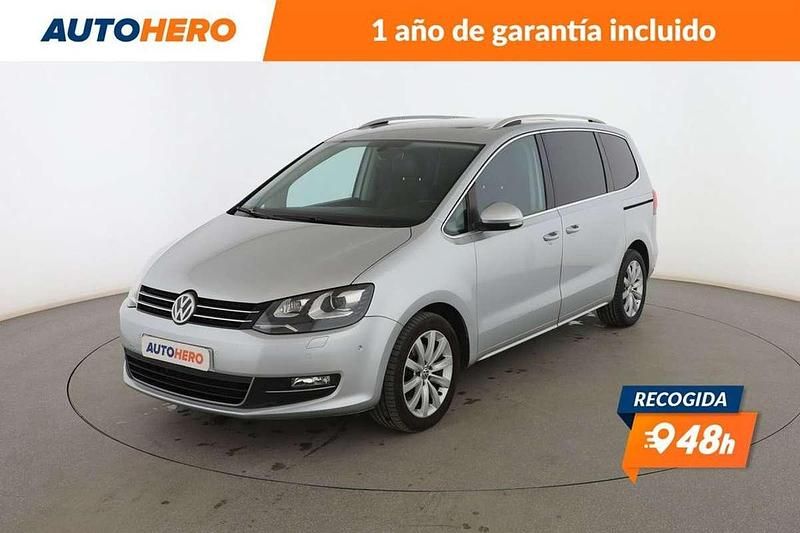 Gris Usado 2015 VW Sharan Sport Monovolumen | 22.999 € (Un poco caro) - Imagen 1/3