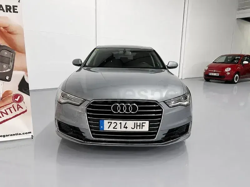 Usado Audi A6 S-Line 272 CV (200 kW) 2015 Gris / plata Berlina