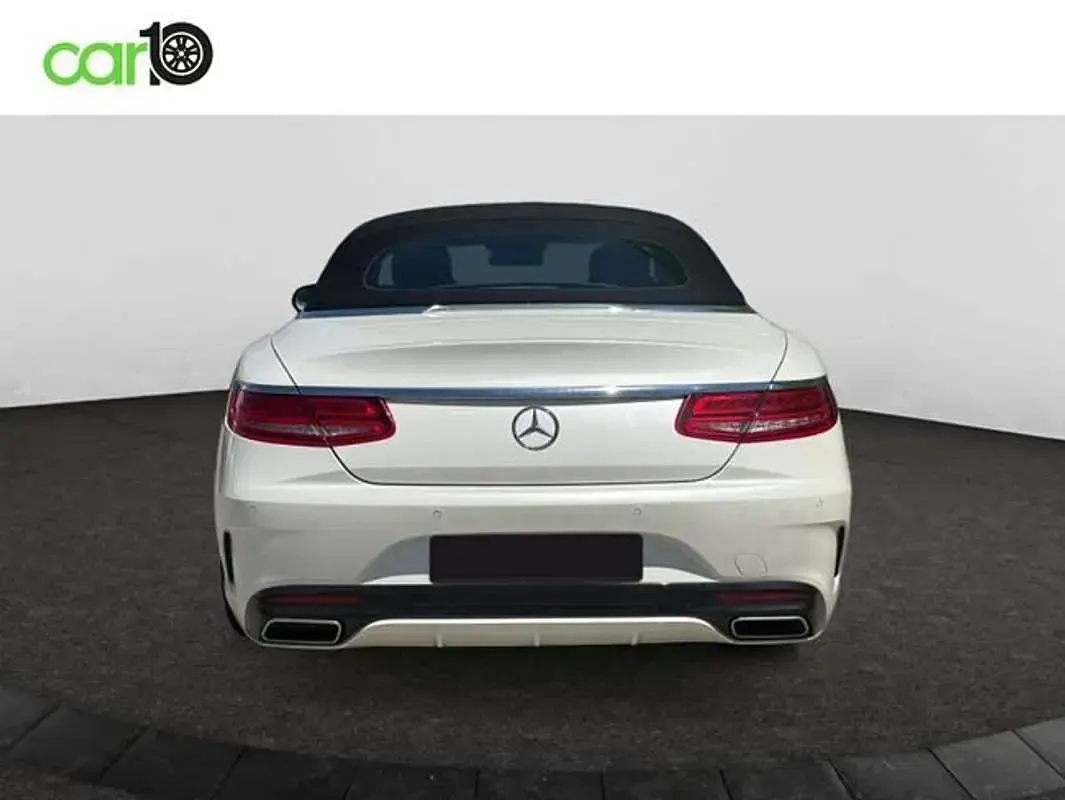 Usado Mercedes S500 455 CV (334 kW) 2017 Blanco Descapotable