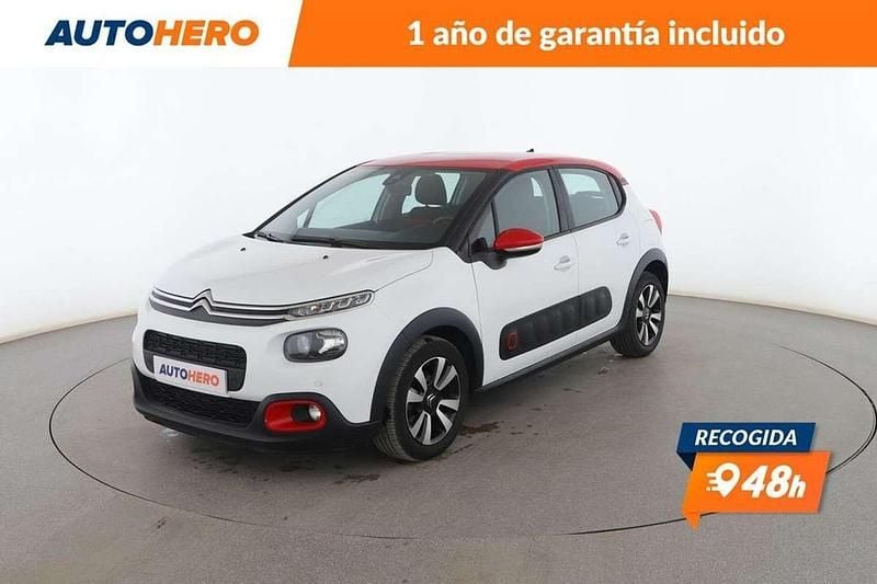 Blanco Usado 2017 Citroën C3 Feel Utilitario | 9099 € (Precio justo) - Imagen 1/3