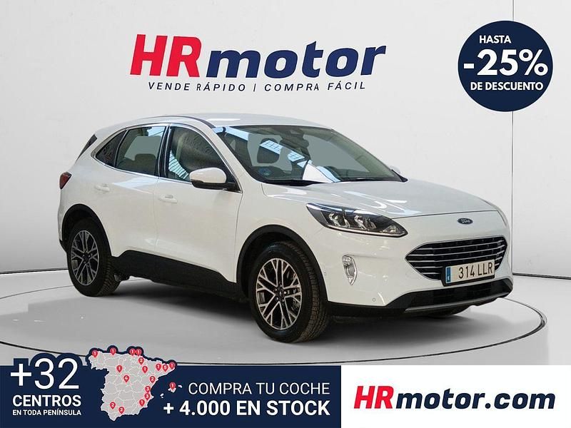 Usado Ford Kuga Titanium 225 CV (165 kW) 2020 Blanco SUV