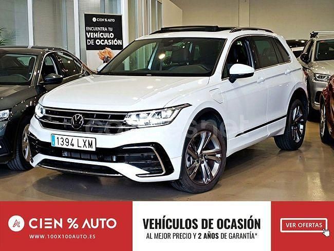 Blanco Usado 2022 VW Tiguan R-line SUV | 35.900 € (Caro) - Imagen 1/4