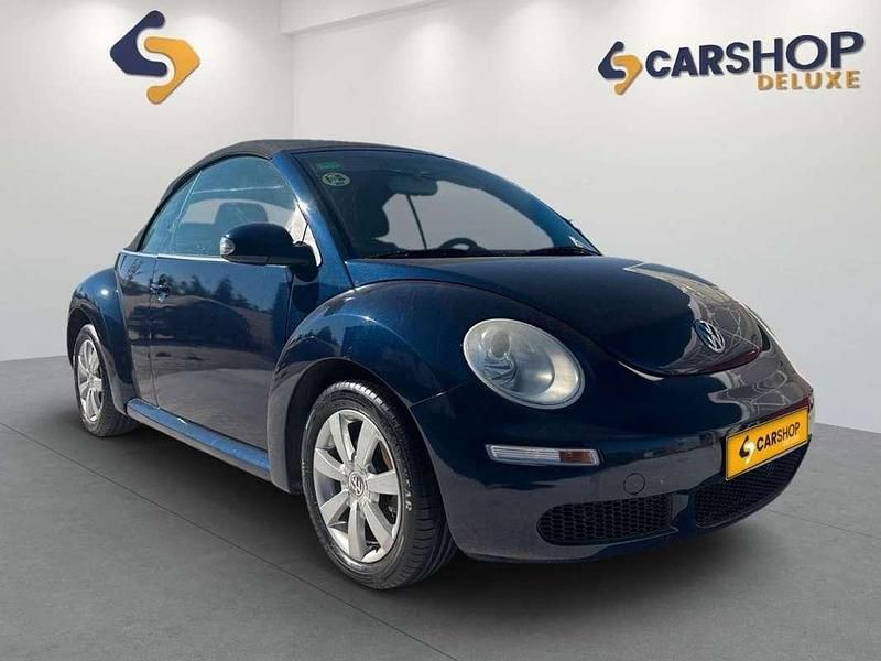 Usado VW New Beetle Cabriolet 105 CV (77 kW) 2006 Azul Descapotable