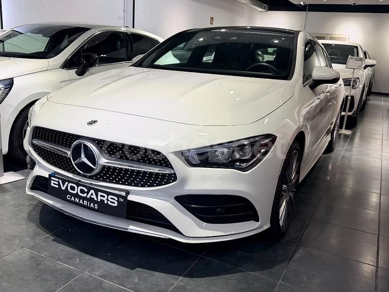 Blanco Usado 2023 Mercedes CLA250e Shooting Brake Familiar | 37.990 € (Un poco caro) - Imagen 1/4