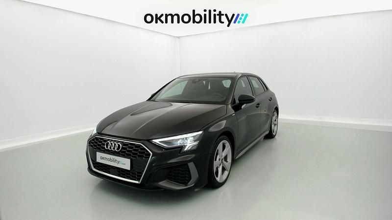Mythosschwarz metálico Usado 2023 Audi A3 S-Line | 26.820 € (Buen precio) - Imagen 1/4