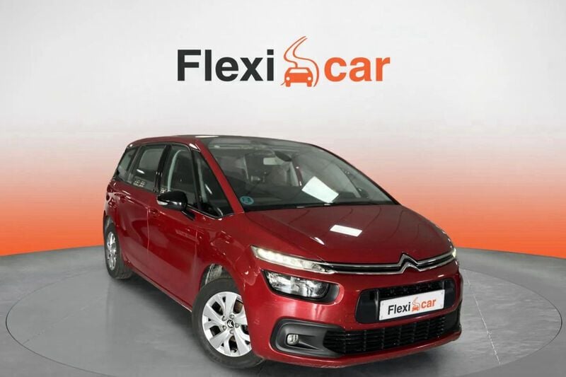 Rojo Usado 2021 Citroën C4 SpaceTourer Live Monovolumen | 12.990 € (Precio justo) - Imagen 1/4