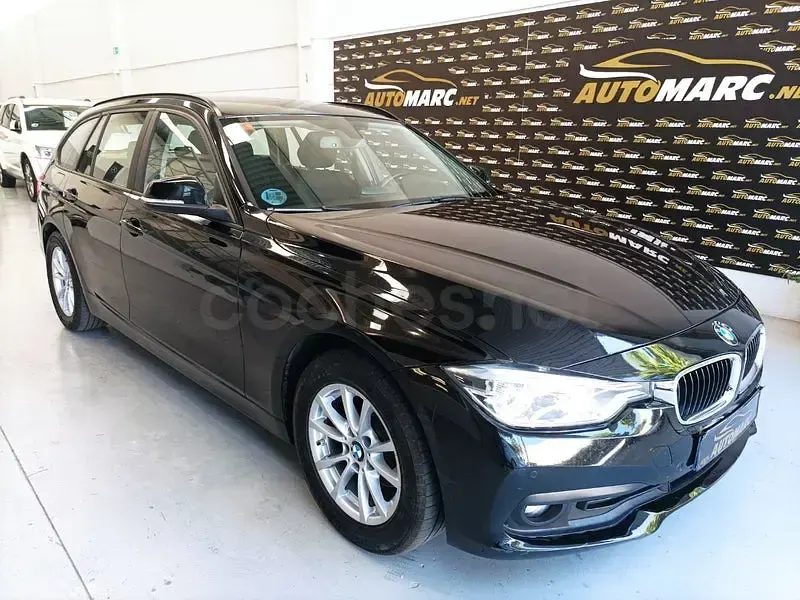 Usado BMW 318 Sport Line 150 CV (110 kW) 2017 Negro Familiar