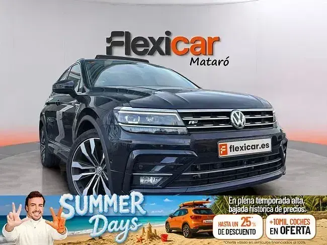 Usado VW Tiguan Sportline 190 CV (139 kW) 2019 Negro SUV