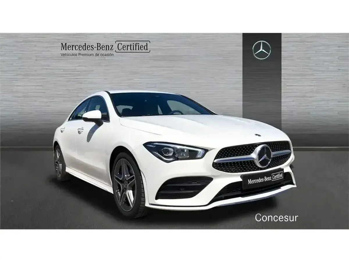Usado Mercedes CLA180 136 CV (100 kW) 2021 Blanco Berlina