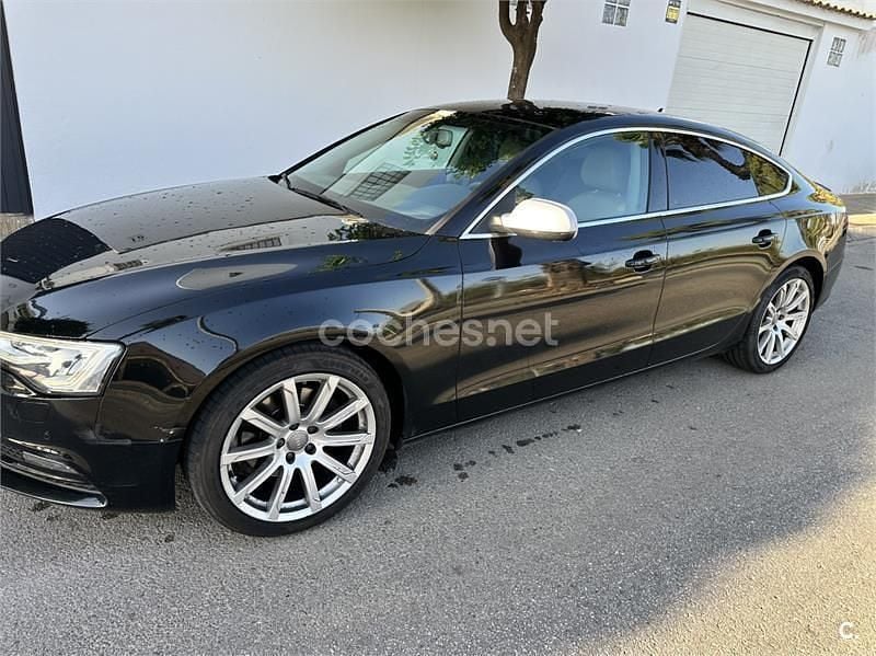 Negro Usado 2014 Audi A5 Sportback Sport Berlina | 10.000 € (Buen precio) - Imagen 1/4
