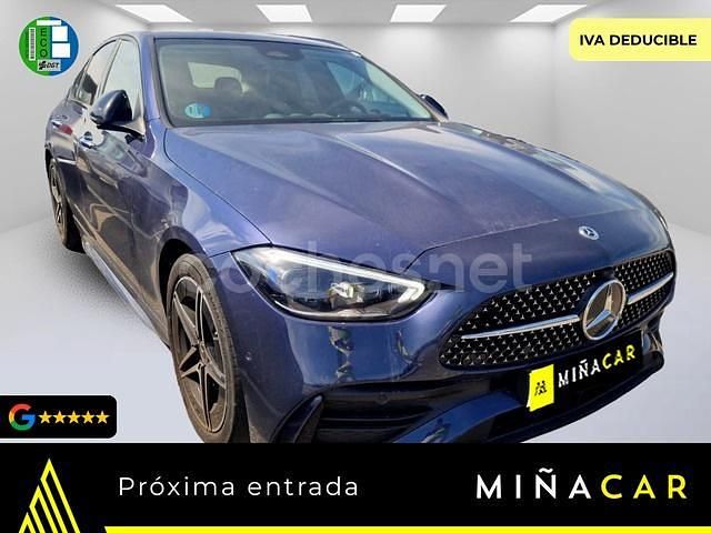 Azul Usado 2024 Mercedes C220 Berlina | 44.900 € (Precio justo) - Imagen 1/4